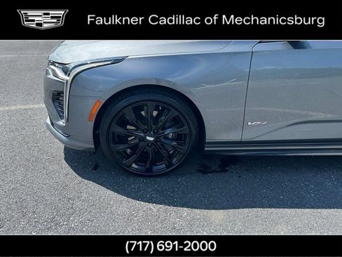 Used 2022 Cadillac CT4 V w/ LPO, ONYX Package AWD/4WD image 29