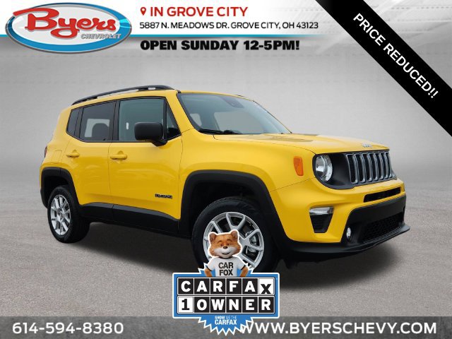 Used 2023 Jeep Renegade Latitude w/ Sun & Fun Group AWD/4WD 360° Tour