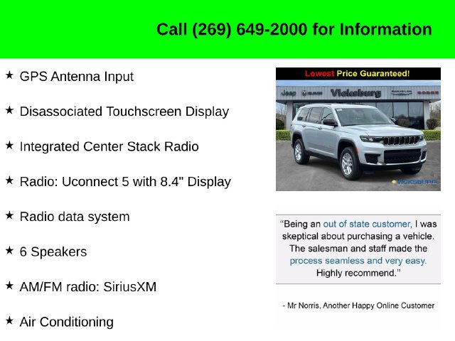 New 2026 Jeep Grand Cherokee L 4WD image 6