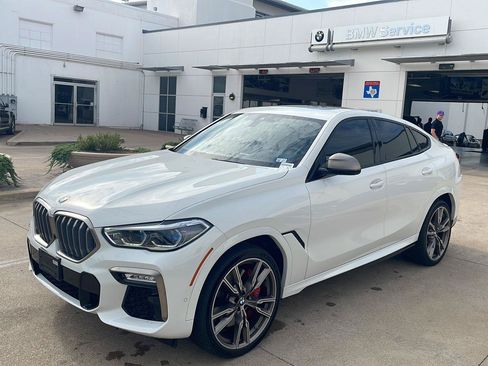 Used 2021 BMW X6 M50i w/ Executive Package AWD/4WD image 1