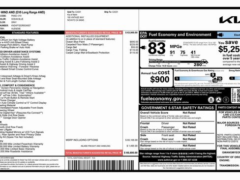 Used 2024 Kia EV9 Wind image 4
