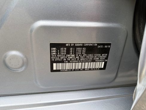 Used 2019 Subaru Legacy 2.5i Premium AWD/4WD image 29