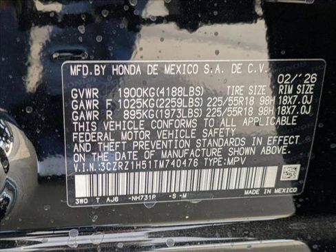 New 2026 Honda HR-V Sport image 17