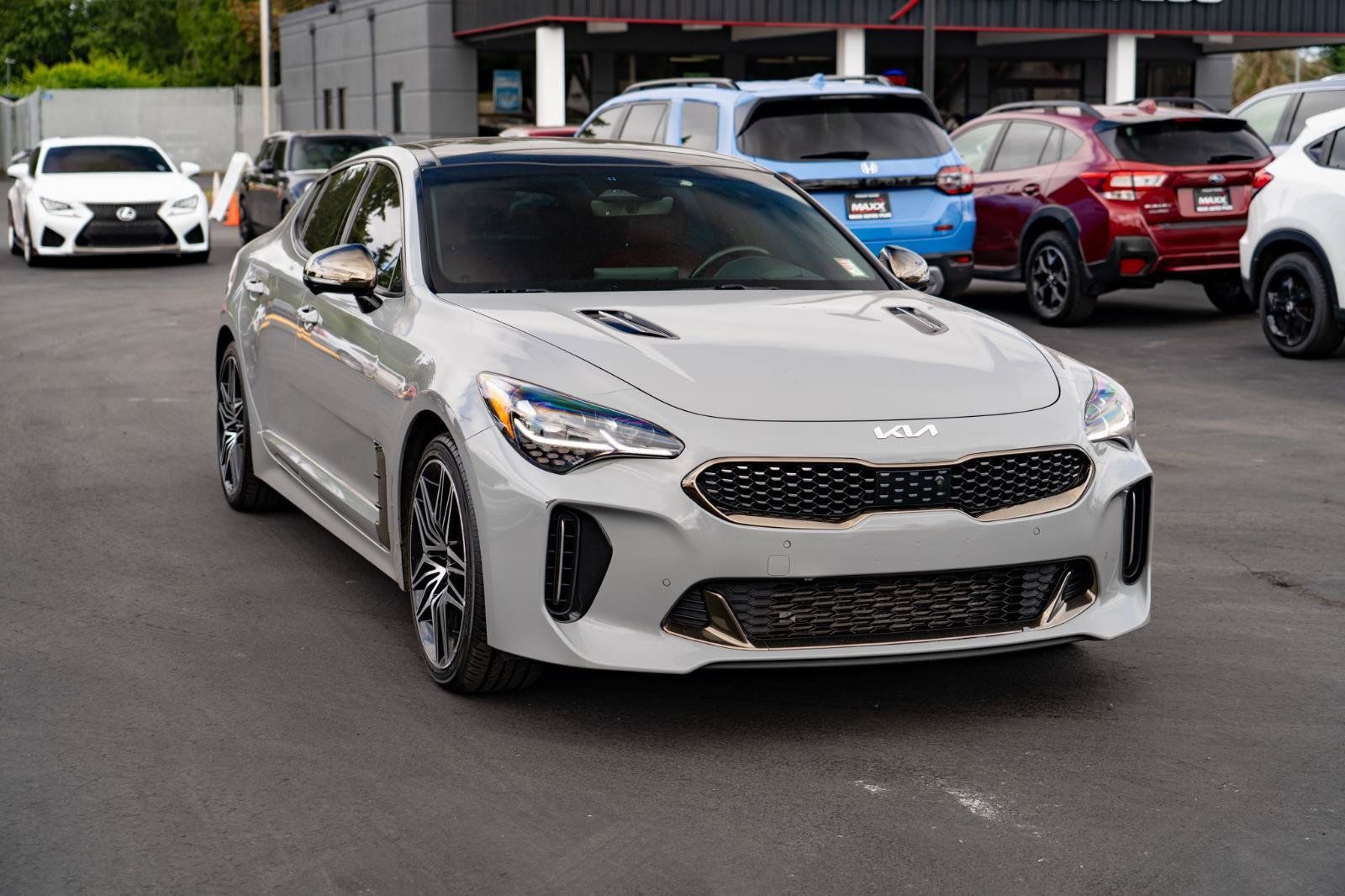 Used 2022 Kia Stinger GT2 w/ Red Interior Color Package AWD/4WD image 2