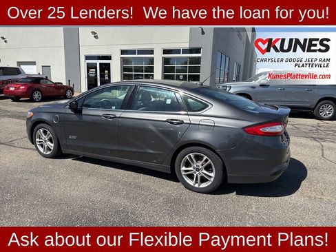 Used 2016 Ford Fusion Energi Titanium w/ Driver Assist Package FWD image 12