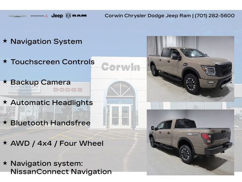 Used 2023 Nissan Titan PRO-4X AWD/4WD image 8