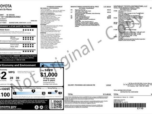 Used 2022 Toyota Camry SE w/ Audio Upgrade Package FWD image 4
