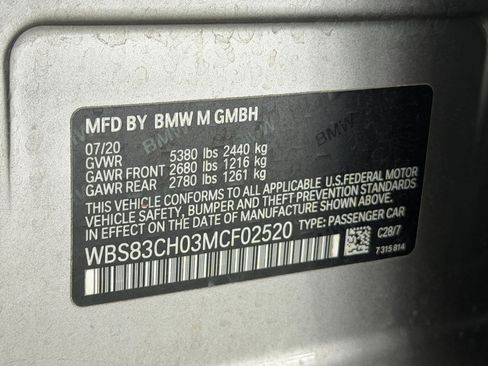 Used 2021 BMW M5 w/ Executive Package AWD/4WD image 24