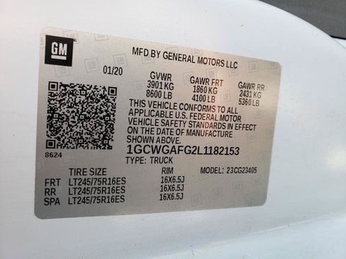 Used 2020 Chevrolet Express 2500 w/ Driver Convenience Package RWD image 24