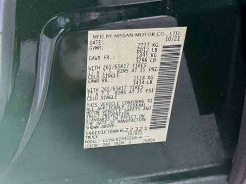 Used 2022 Nissan Frontier SV w/ Technology Package image 29