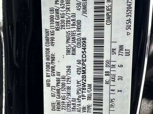 Used 2023 Ford F250 Lariat w/ Lariat Ultimate Package image 29