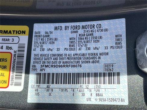 Used 2024 Ford Bronco Sport Badlands image 35