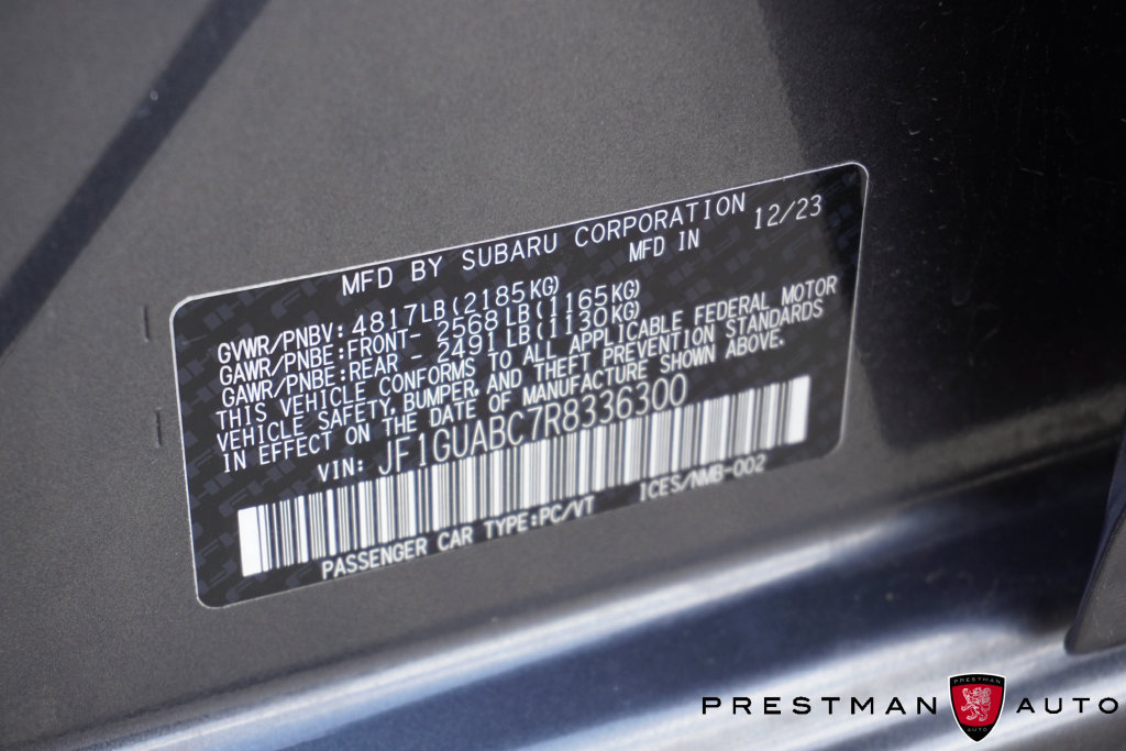 Used 2024 Subaru Impreza 2.0i w/ Popular Package #1A AWD/4WD image 22