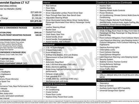 Used 2021 Chevrolet Equinox LT FWD image 12