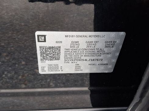 Certified 2020 Cadillac XT6 Premium Luxury AWD/4WD image 27