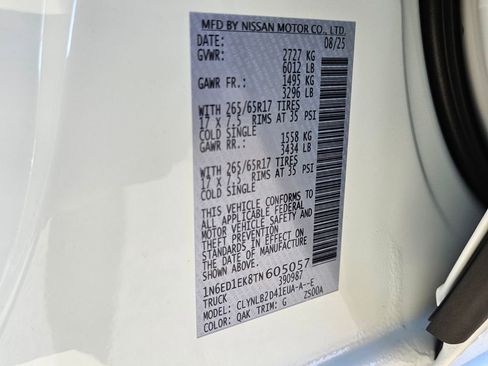 New 2026 Nissan Frontier SV w/ Tow Package image 19