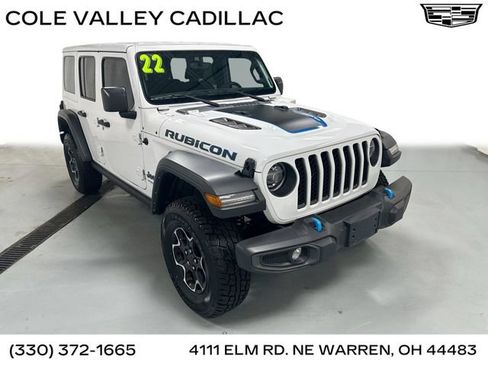Used 2022 Jeep Wrangler Unlimited Rubicon 4xe w/ Cold Weather Group AWD/4WD image 1