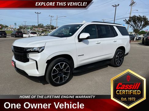 Used 2023 Chevrolet Tahoe RST w/ Sport Performance Package AWD/4WD image 1