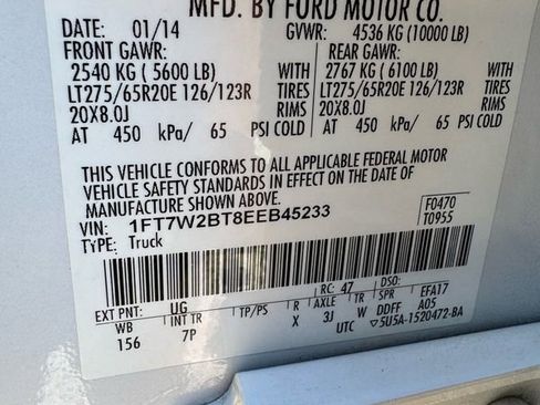 Used 2014 Ford F250 Platinum w/ FX4 Off-Road Package image 52