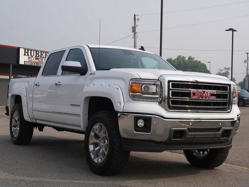 Used 2015 GMC Sierra 1500 SLT w/ SLT Crew Cab Value Package AWD/4WD image 9