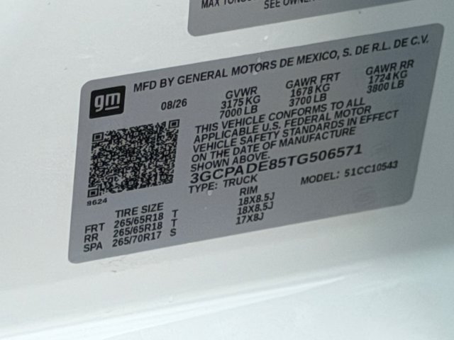 New 2026 Chevrolet Silverado 1500 RST w/ Safety Package RWD image 29