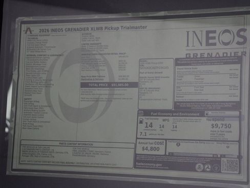 New 2026 INEOS Grenadier AWD/4WD image 22
