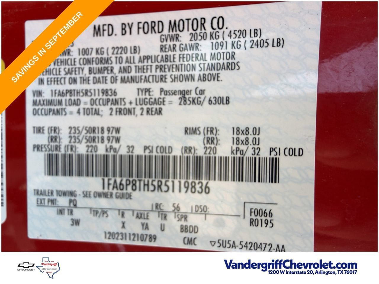 Used 2024 Ford Mustang Premium RWD image 30