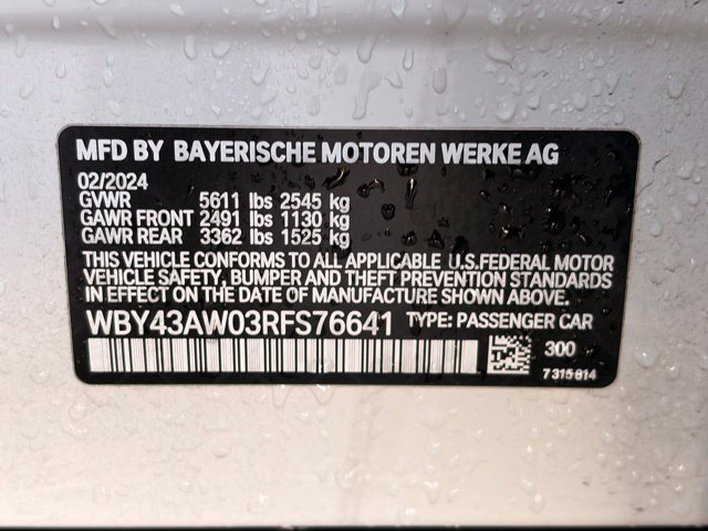 Used 2024 BMW i4 eDrive35 w/ Convenience Package RWD image 20