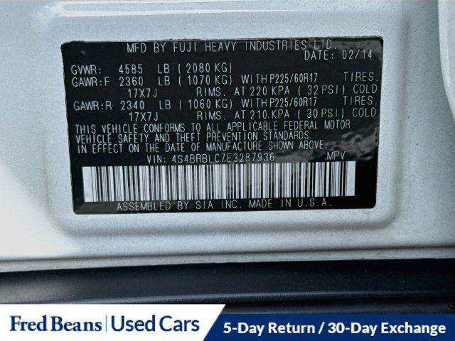 Used 2014 Subaru Outback 2.5i Limited w/ Moonroof Package AWD/4WD image 38