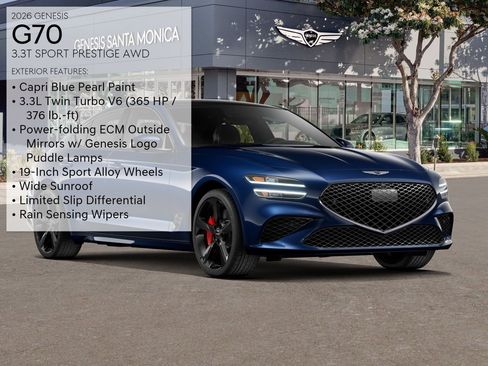 New 2026 Genesis G70 3.3T Sport Prestige image 10