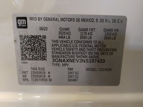 Used 2022 Chevrolet Equinox Premier FWD image 33