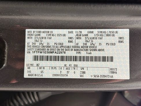 Used 2021 Ford F150 XLT w/ Equipment Group 302A High image 30