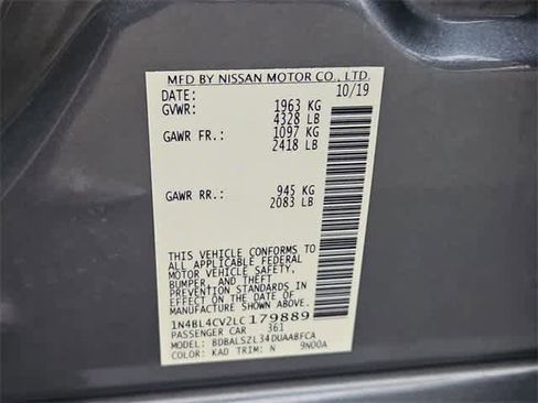 Used 2020 Nissan Altima 2.5 SR w/ Premium Package image 35