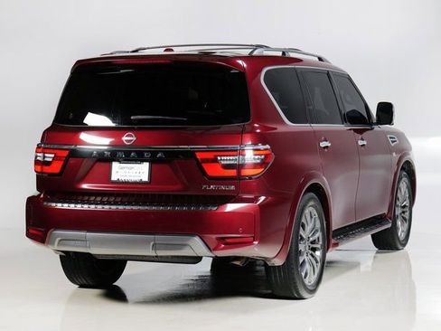 Used 2021 Nissan Armada Platinum w/ Captain's Chairs Package image 2