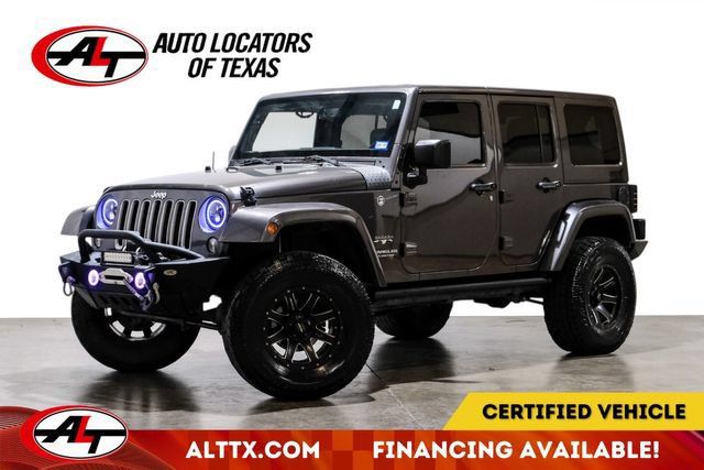 Used 2016 Jeep Wrangler Unlimited Sahara w/ Dual Top Group AWD/4WD image 1