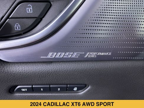 Certified 2024 Cadillac XT6 Sport w/ LPO, ONYX Package AWD/4WD image 14