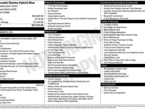 New 2025 Hyundai Elantra Blue image 5