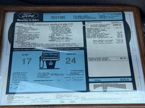 Used 1993 Ford Mustang Cobra image 79