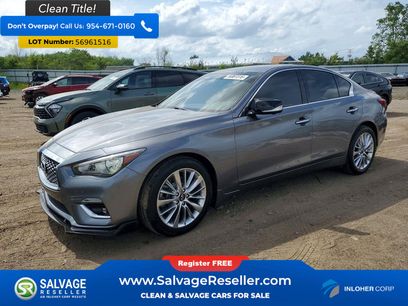 Used 2021 INFINITI Q50 Luxe w/ Seat & Sound Package