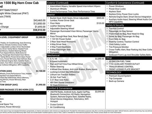Used 2021 RAM 1500 Big Horn AWD/4WD image 2