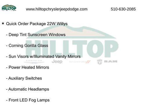 New 2026 Jeep Wrangler Willys image 10