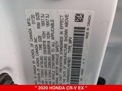 Used 2020 Honda CR-V EX image 40