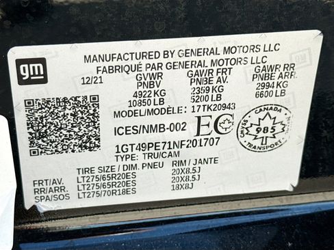 Used 2022 GMC Sierra 2500 AT4 w/ AT4 Preferred Package image 39