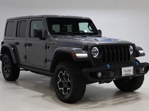 Used 2022 Jeep Wrangler Unlimited Rubicon 4xe w/ Dual Top Group AWD/4WD image 1