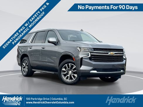 Used 2021 Chevrolet Tahoe LT w/ LT Signature Package AWD/4WD image 1