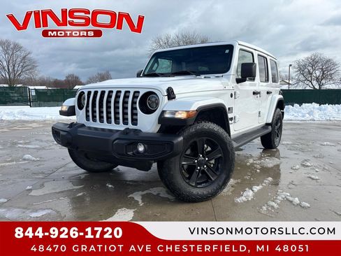 Used 2021 Jeep Wrangler Unlimited Sahara image 1