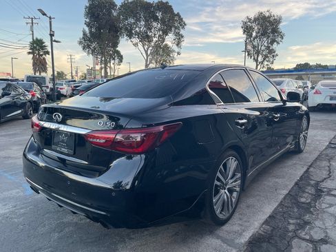 Used 2018 INFINITI Q50 Luxe w/ Cargo Package (L95) image 5