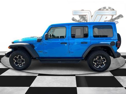 Used 2022 Jeep Wrangler Unlimited Rubicon 4xe w/ Steel Bumper Group AWD/4WD image 5
