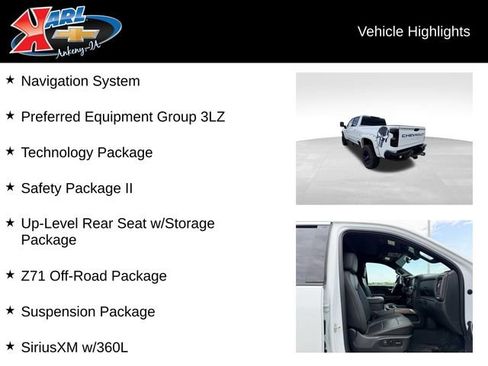 Used 2021 Chevrolet Silverado 2500 High Country w/ Technology Package AWD/4WD image 2