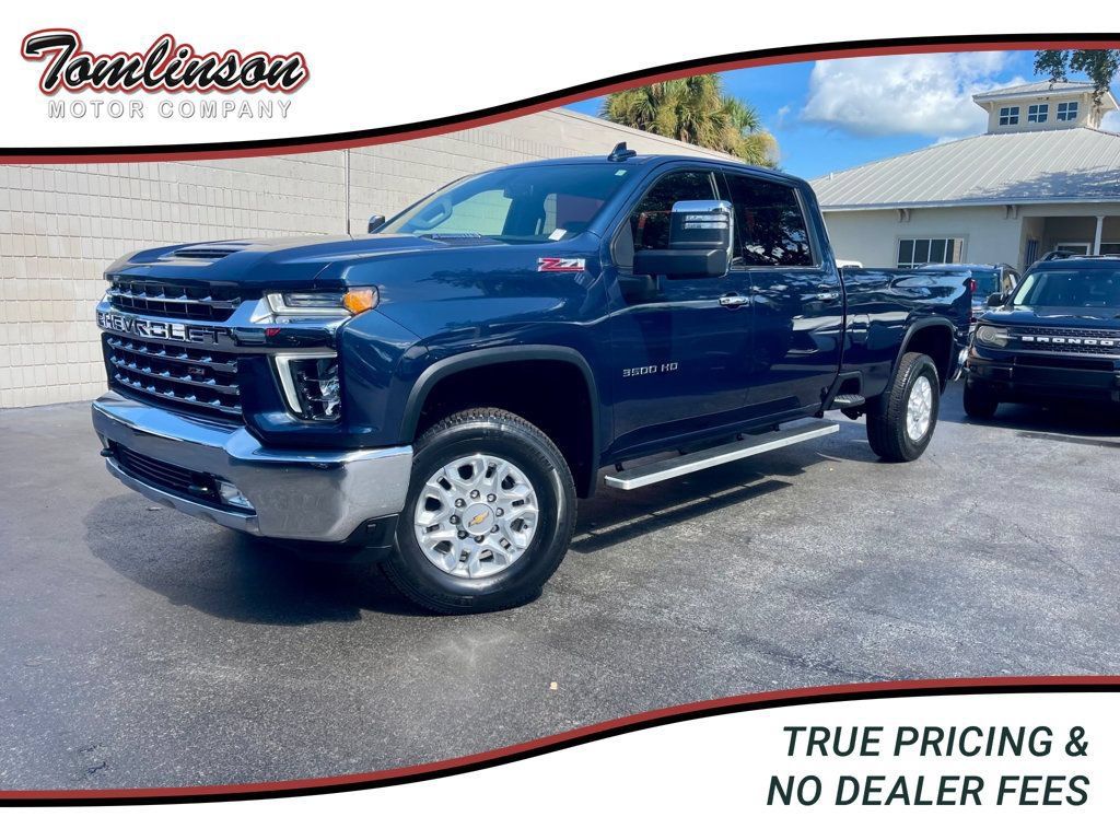 Used 2021 Chevrolet Silverado 3500 LTZ w/ LTZ Convenience Package AWD/4WD image 1